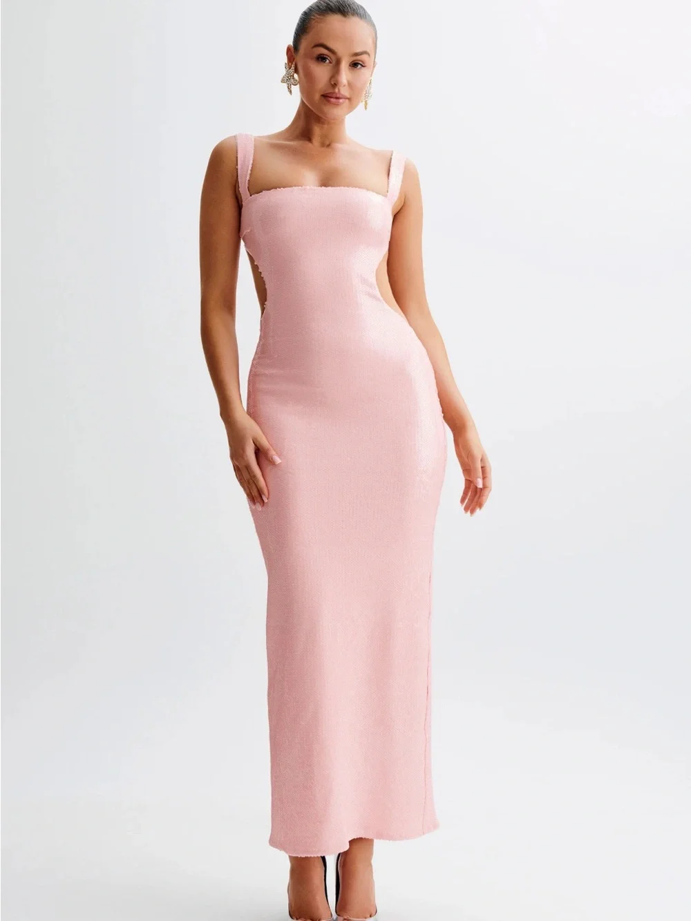 Meshki Adoria Sequin Dress - Picture 1 of 6